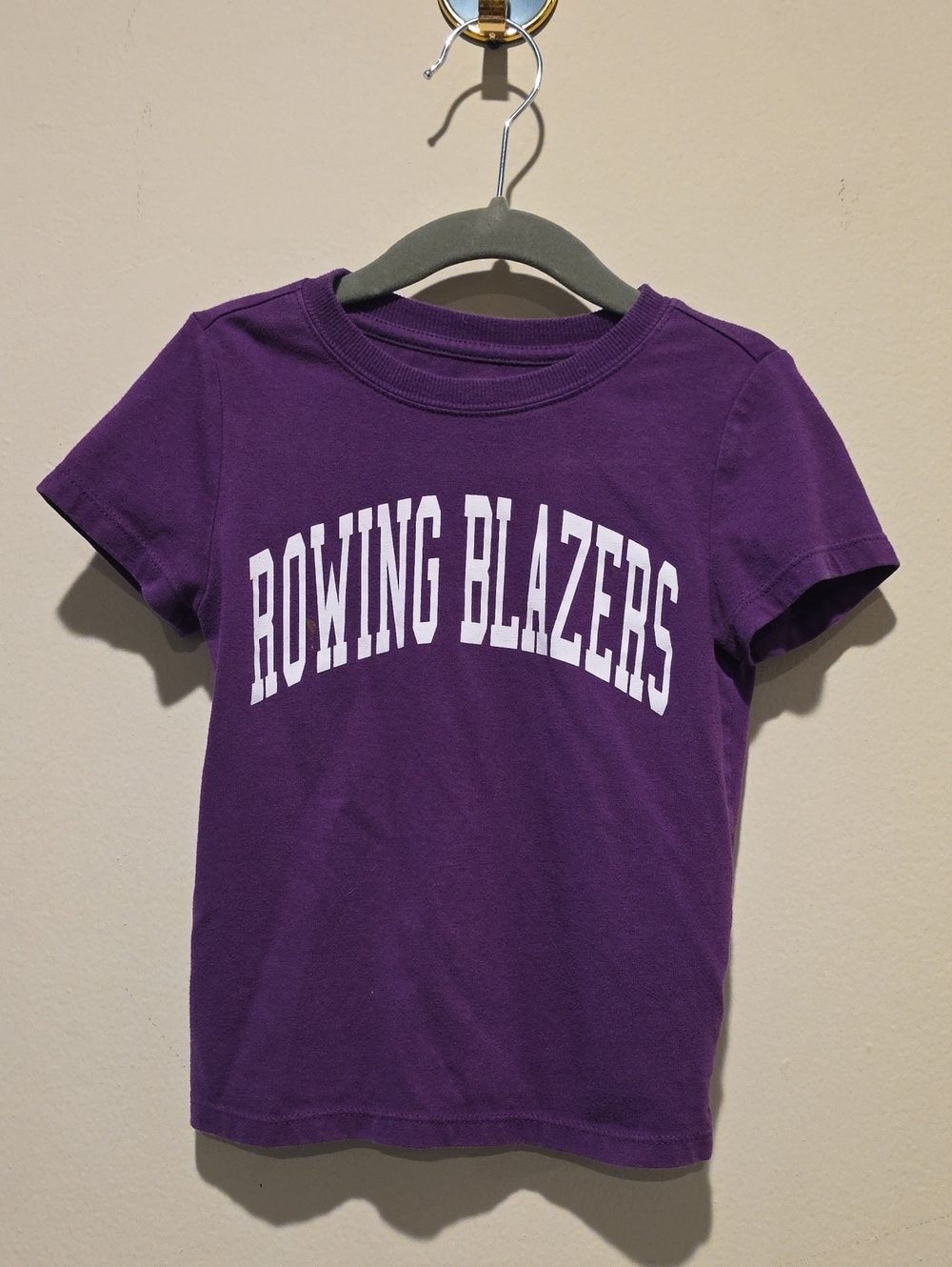 Kids Purple 'Rowing Blazers' Graphic Tee 3t
